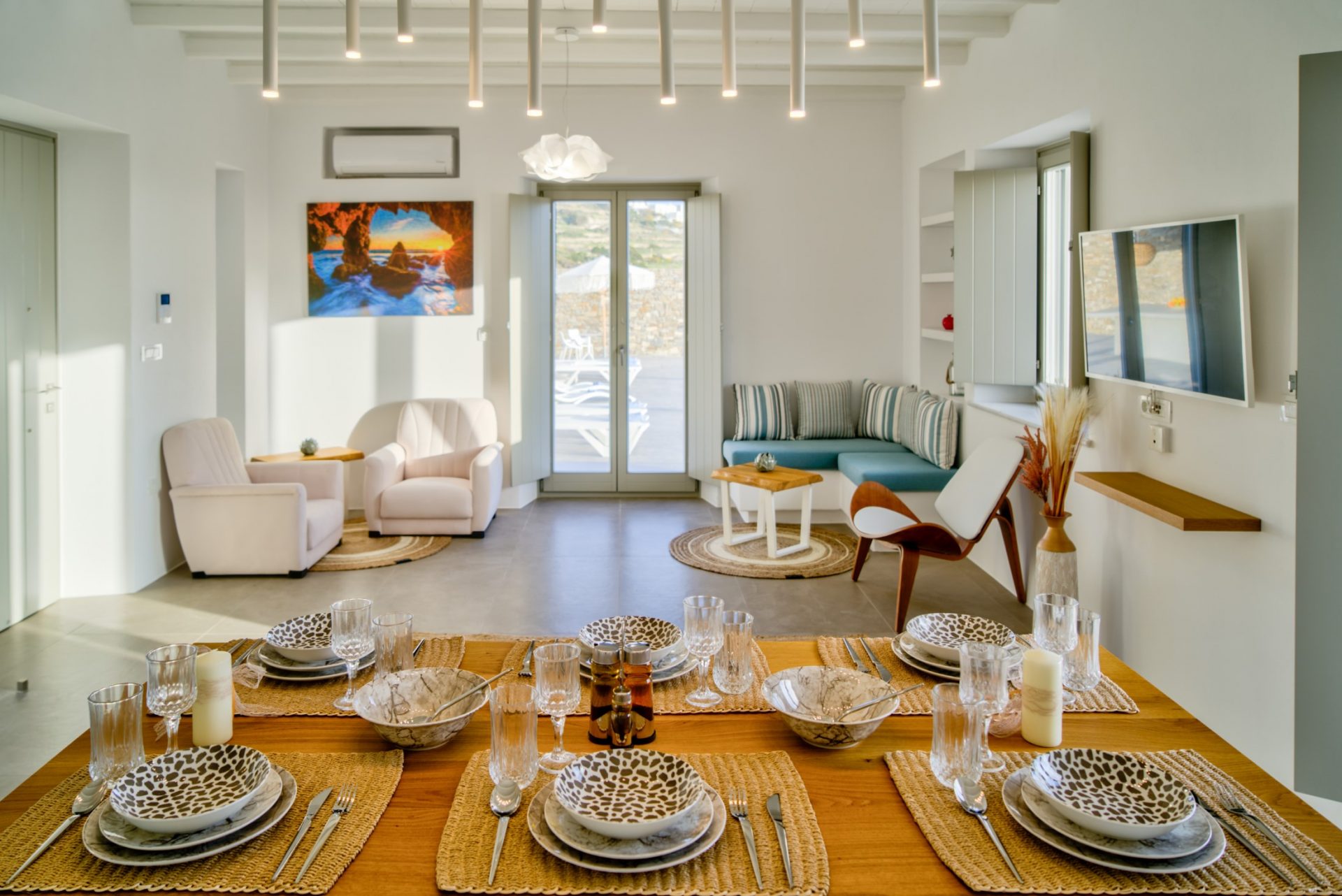 rent luxury villas greek islands