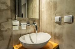 Luxury Villa Delphinus Paros Greece Bathroom
