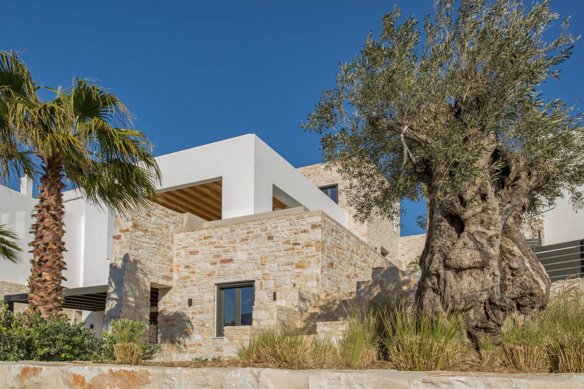 Rent Traditional Villa Olea In Paros Greece - Exterior View