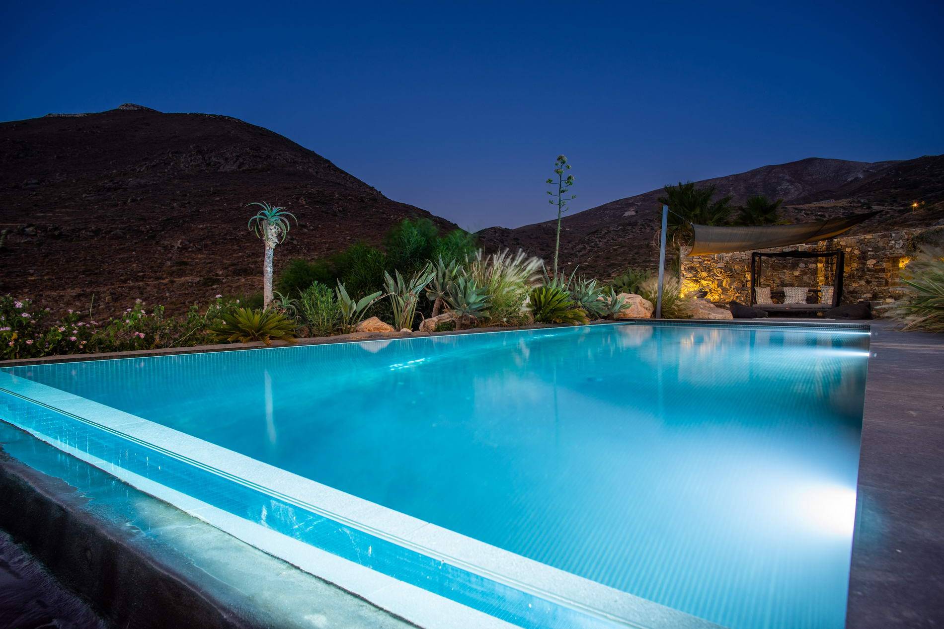 Sunset Villa Paros Pool View