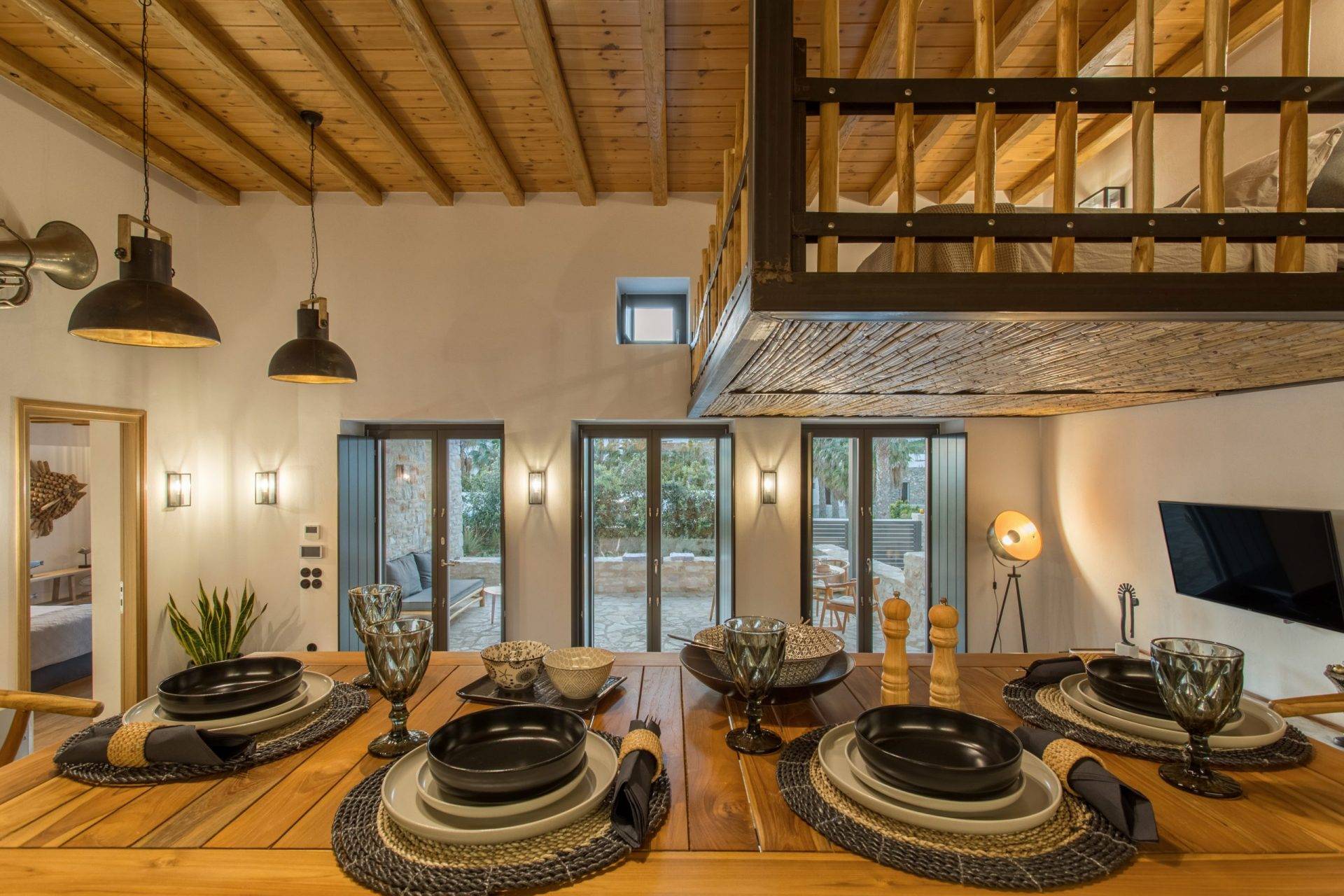Rent Traditional Villa Olea In Paros Greece - Interior View