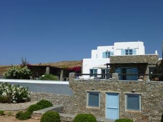 Luxury Villa Lyra Paros Greece - Exterior View