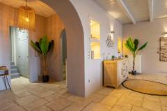 Luxury Villa Delphinus Paros Greece Interior - Living Room
